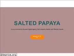 Sites similar to saltedpapaya.com