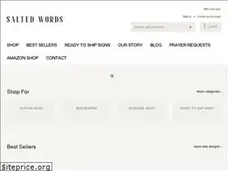 Sites similar to saltedwords.com