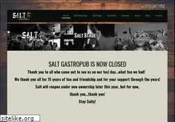 Sites similar to saltgastropub.com