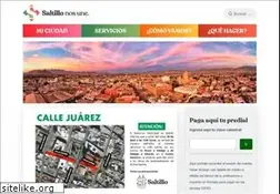 Sites similar to saltillo.gob.mx