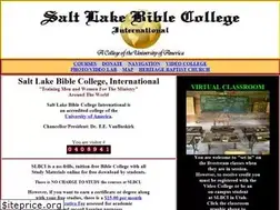 Sites similar to saltlakebiblecollege.org
