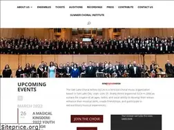 Sites similar to saltlakechoralartists.org