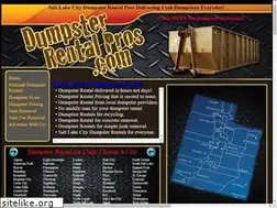 Sites similar to saltlakecitydumpsterrentalpros.com