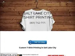 Sites similar to saltlakecitytshirtprinting.com