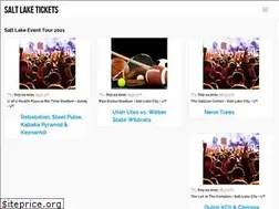 Sites similar to saltlaketickets.net