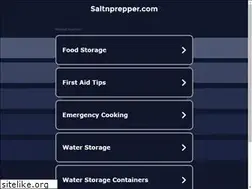 Sites similar to saltnprepper.com