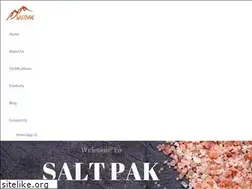 Sites similar to saltpak.com