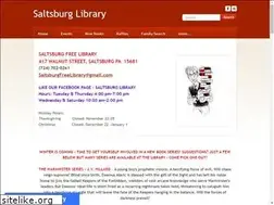 Sites similar to saltsburglibrary.com
