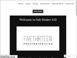 Sites similar to saltshaker513.com