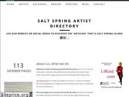 Sites similar to saltspringartistdirectory.com