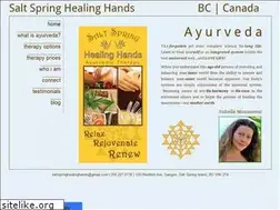 Sites similar to saltspringhealinghands.com