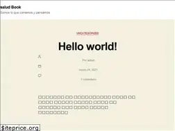 Sites similar to saludbook.info
