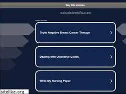 Sites similar to saludcientifica.es