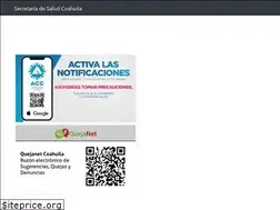 Sites similar to saludcoahuila.gob.mx