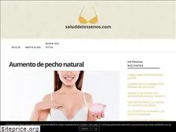 Sites similar to saluddelossenos.com