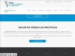 Sites similar to saludentodaslaspoliticas.es