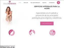 Sites similar to saludfemenina.com.gt