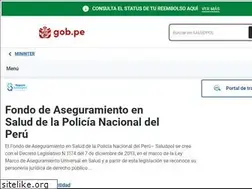 Sites similar to saludpol.gob.pe