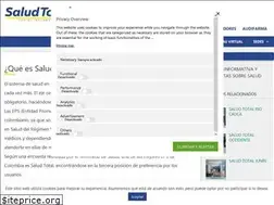 Sites similar to saludtotalcolombia.co