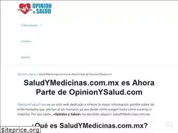 Sites similar to saludymedicinas.com.mx