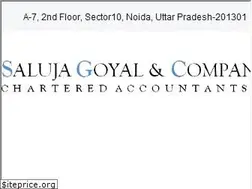 Sites similar to salujagoyal.in