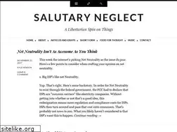 Sites similar to salutaryneglect.com