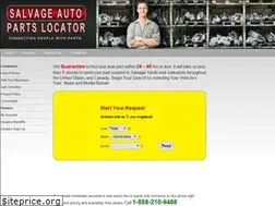 Sites similar to salvageautopartslocator.com