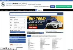 Sites similar to salvageworldauctions.com