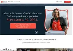 Sites similar to salvationarmyatlanta.org