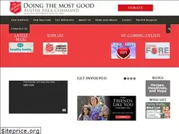 Sites similar to salvationarmyaustin.org