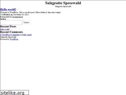 Sites similar to salzgrotte-spreewald.de