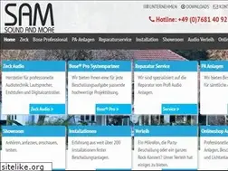 Sites similar to sam-audio.de