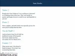 Sites similar to sam.hooke.me