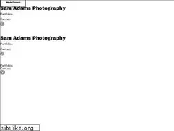 Sites similar to samadamsphotography.com