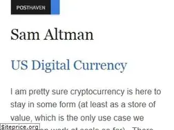 Sites similar to samaltman.com