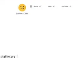 Sites similar to samantacicilia.com