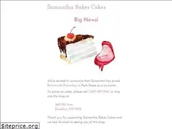 Sites similar to samanthabakescakes.com