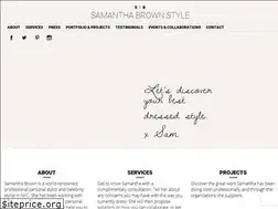 Sites similar to samanthabrownstyle.com