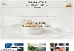 Sites similar to samanthaclarke.net