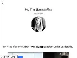 Sites similar to samanthadavies.co.uk