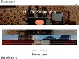 Sites similar to samanthakilford.com