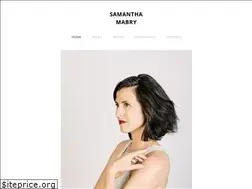 Sites similar to samanthamabry.com
