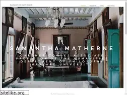 Sites similar to samanthamatherne.com