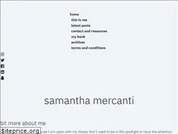 Sites similar to samanthamercanti.com