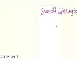 Sites similar to samanthamharrington.com