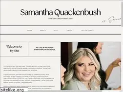 Sites similar to samanthaquackenbush.com
