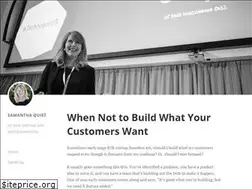 Sites similar to samanthaquist.com