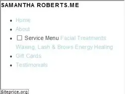 Sites similar to samantharoberts.me