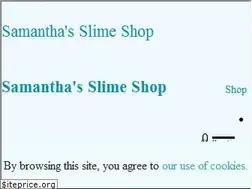 Sites similar to samanthaslimeshop.com