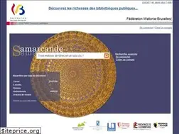 Sites similar to samarcande-bibliotheques.be